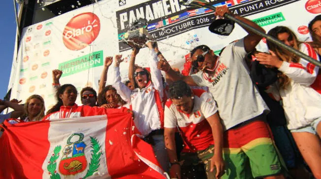 Perú se llevó los XII Juegos Panamericanos de Surf en Punta Roquitas.