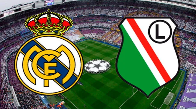 Real Madrid y Legia se encuentran en la fase de grupos de la Champions League.
