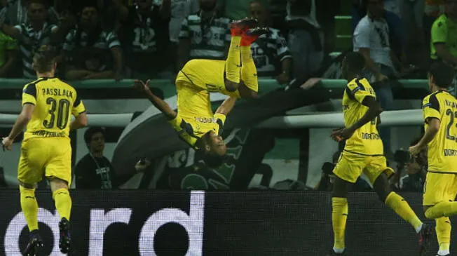 Borussia Dortmund vs. Sporting Lisboa: así fue el golazo de Pierre Emerick Aubameyang | VIDEO