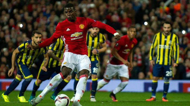 Manchester United: mira los golazos de Paul Pogba al Fenerbahce por la Europa League.