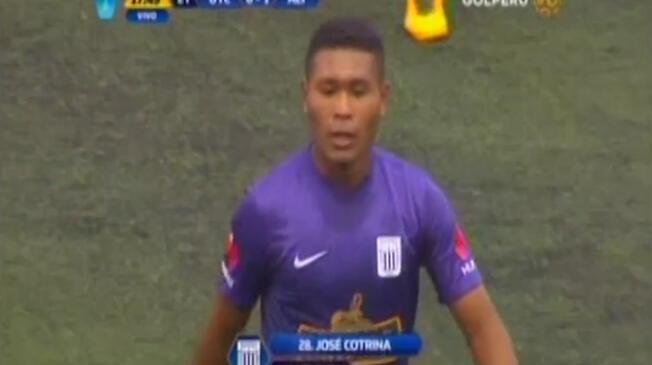 José Cotrina metió un golazo en el Alianza Lima vs. UTC, por Liguillas 2016.