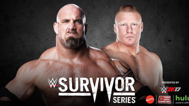 Goldberg y Brock Lesnar será en WWE Survivor Series 2016