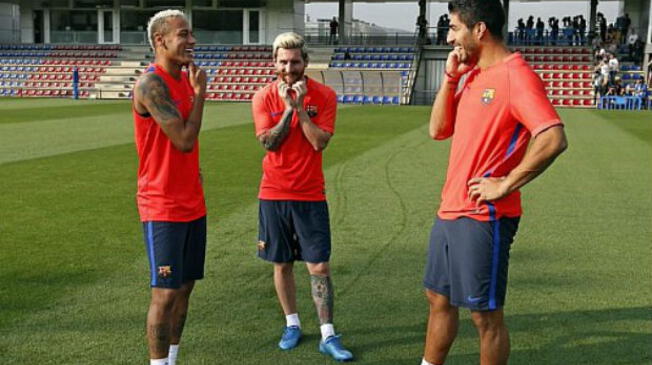 Barcelona: Messi, Suárez y Neymar ya preparan su estrategia para vencer al Granada.