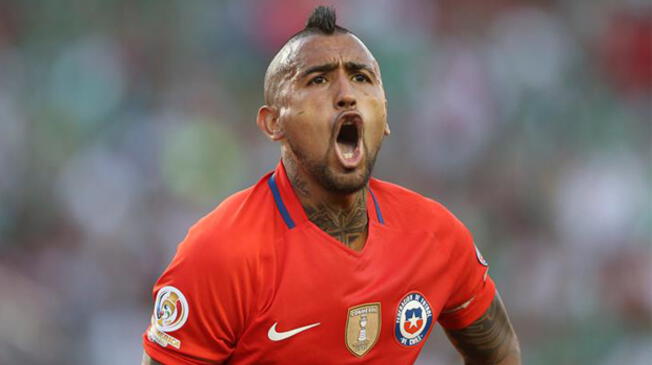 Arturo Vidal feliz porque Chile ascendió a la zona de repechaje en las Eliminatorias 2018