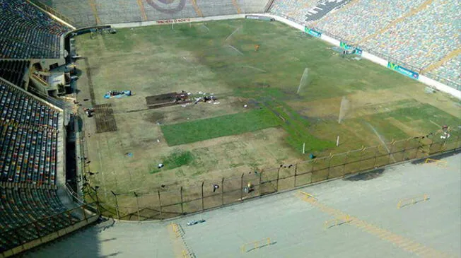 Así luce el Estadio Monumental a cuatro días del clásico.