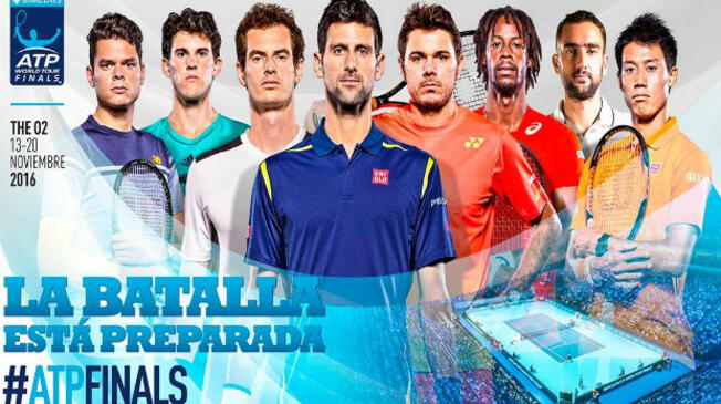 Torneo de Maestros tienen como favoritos a Andy Murray y Novak Djokovic.
