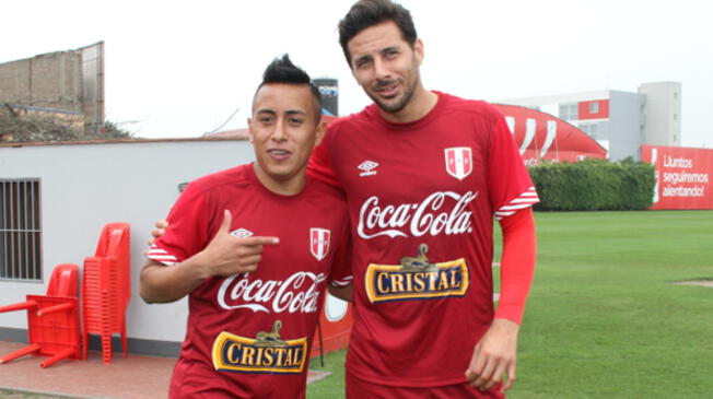 Claudio Pizarro alabó la situación actual de Christian Cueva en la selección peruana.