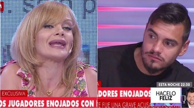 Eliana Guercio habló por su esposo Sergio Romero en programa de su país.