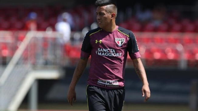 Christian Cueva tiene contrato con Sao Paulo hasta 2019.
