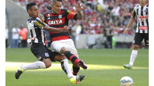 Flamengo vs. Santos EN VIVO ONLINE: con Paolo Guerrero, igualan 0-0 por Brasileirao