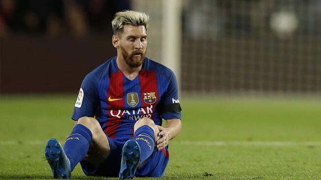 Lionel Messi preocupa de cara al clásico del sábado ante el Real Madrid. Hoy no entrenó. 
