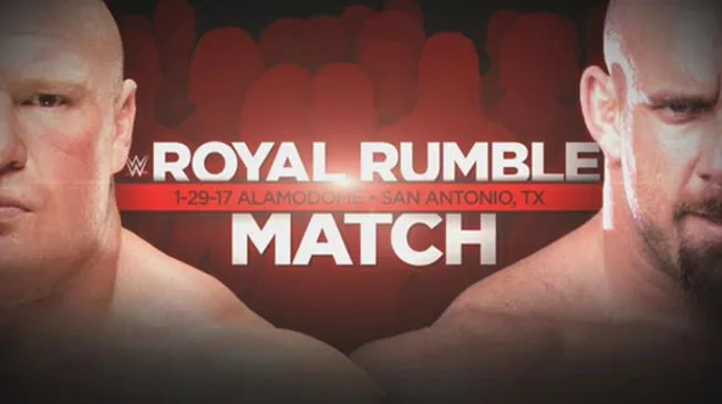 Durante el Monday Night Raw, Paul Heyman reveló que Brock Lesnar estará en el WWE Royal Rumble 2017.