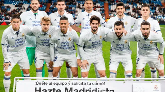 Real Madrid vs. Cultural Leonesa: así fue el sentido minuto de silencio por las víctimas de Chapecoense | VIDEO