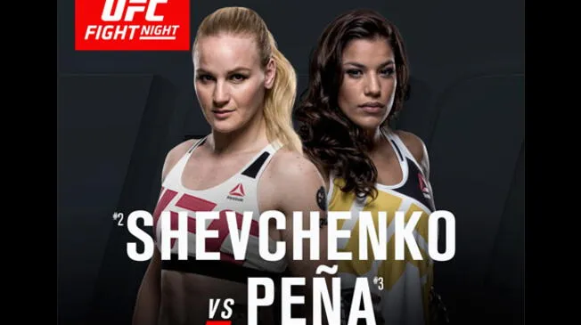 En UFC, Valentina Shevchenko vs. Julianna Peña el próximo 28  de enero