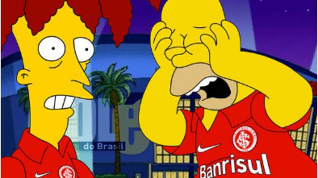 Inter de Porto Alegre: Los Simpsons también predijeron el descenso del campeón de Copa Libertadores