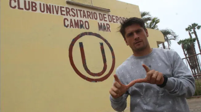 Diego Manicero renovó con Universitario de Deportes por dos años.