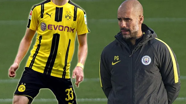 Pep Guardiola quiere a este futbolista del Borussia Dortmund para "su" Manchester City.
