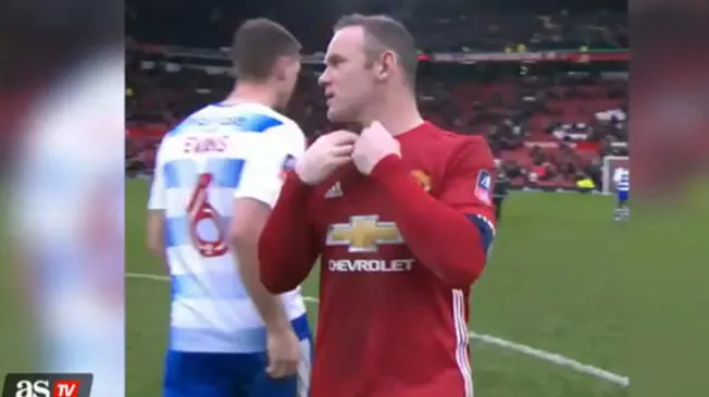 ¿Wayne Rooney quiso intercambiar camisetas pero se la rechazaron?