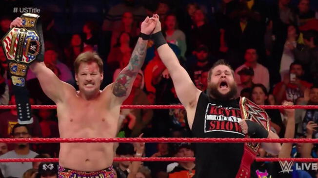 En el Monday Night Raw, Chris Jericho venció a Roman Reigns y se convirtió en el nuevo campeón de los Estados Unidos