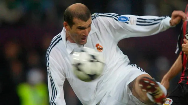 Zinedine Zidane fue uno de los mejores jugadores del Real Madrid