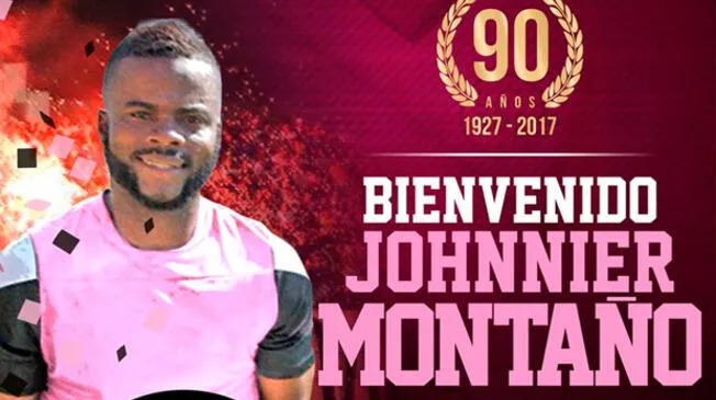 Sport Boys hizo oficial el fichaje de Johnnier Montaño para la temporada 2017
