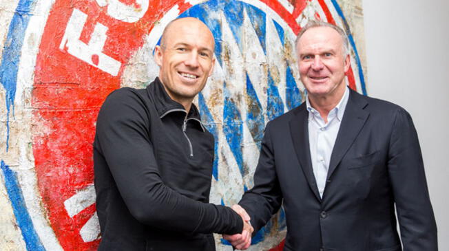 Arjen Robben cumplirá 33 años en los próximos días. 