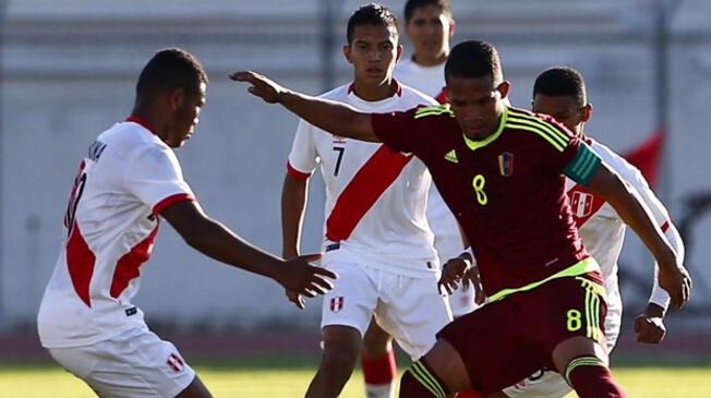 Perú vs. Venezuela, por la jornada 3 del Sudamericano Sub-20 de Ecuador.