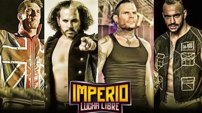 Zack Sabre Jr, Matt Hardy, Jeff Hardy y Ricochet estarán en Lima el 25 de marzo.