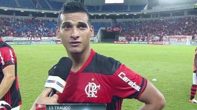 Miguel Trauco fue la figura del Flamengo vs. Boavista.