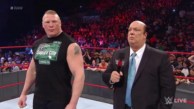 En WWE Raw, Brock Lesnar volvió y retó a Goldberg.