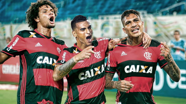Flamengo derrotó al Nova Iguacu con dos goles de Paolo Guerrero y un pase de Miguel Trauco.