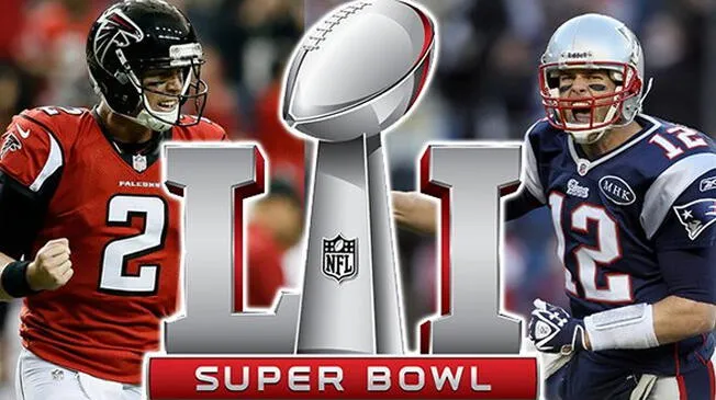 El Super Bowl 51 entre Patriots y Falcons se juega este domingo en Texas.