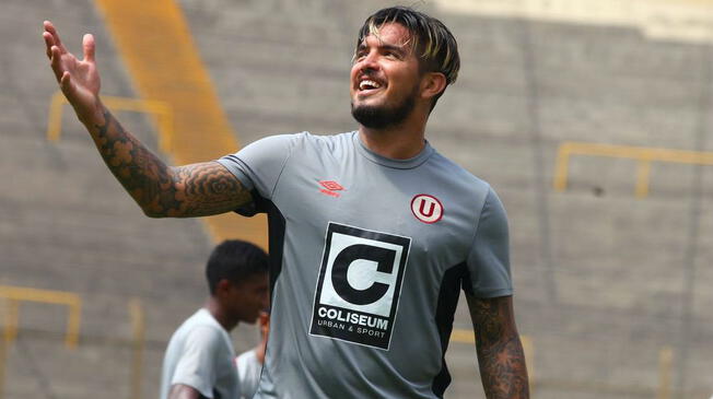 Universitario: Juan Vargas quedó listo para enfrentar a Capiatá por la Libertadores.