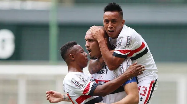 Sao Paulo venció de local al Ponte Preta con goles y pases de Christian Cueva.