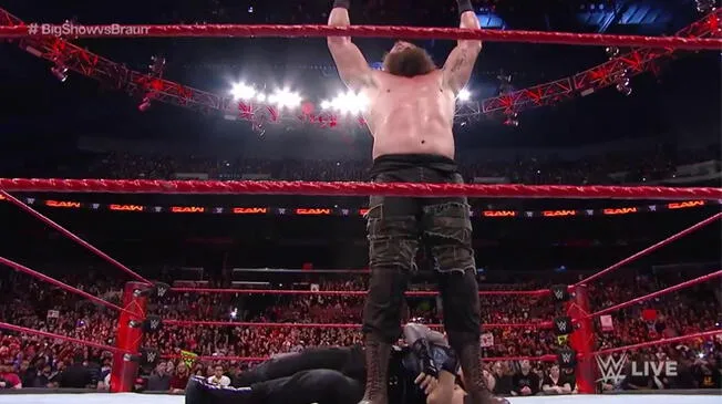 Braun Strowman y Big Show se vieron las caras desde el último Royal Rumble.