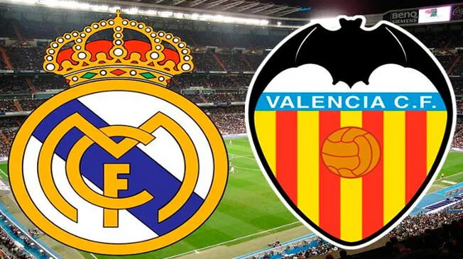 Real Madrid y Valencia juegan en electrizante duelo que quedó pendiente en la Liga Santander