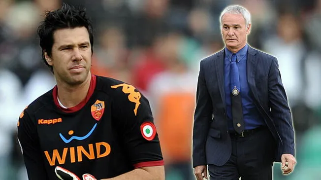 Doni nunca le perdonó a Ranieri que le quitara la titularidad en el AS Roma.