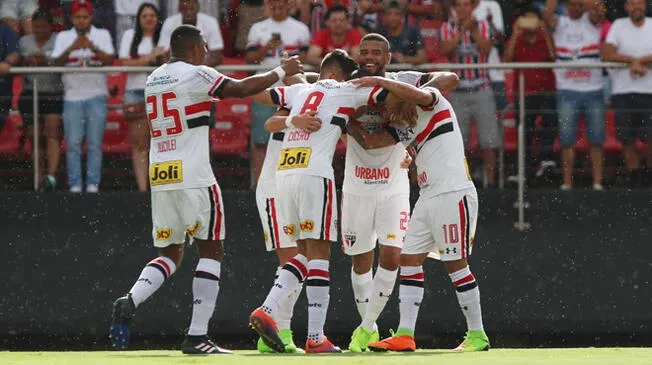 Con gol de Christian Cueva, Sao Paulo venció 4-1 al Santo André por el Campeonato Paulista
