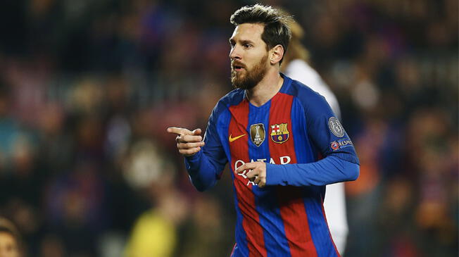 Lionel Messi tiene contrato con el Barcelona hasta junio del 2018.