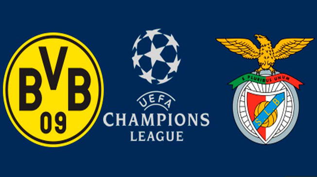 Borussia Dortmund y Benfica se enfrentan en gran partido de los octavos de final de Champions League