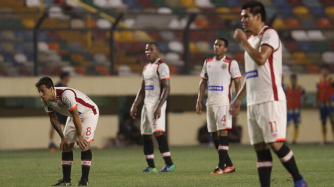 Guastavino, Galliquio, Balbín y Rengifo se lamenta la eliminación en la Copa Libertadores.