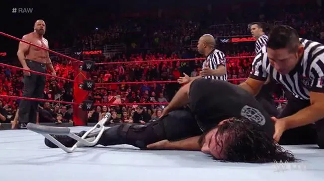 Brock Lesnar promete aparecer, nuevamente, tras la humillación propinada a Goldberg.