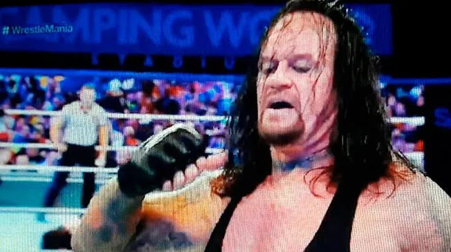 The Undertaker y sus últimas palabras en el ring antes del retiro de la lucha libre