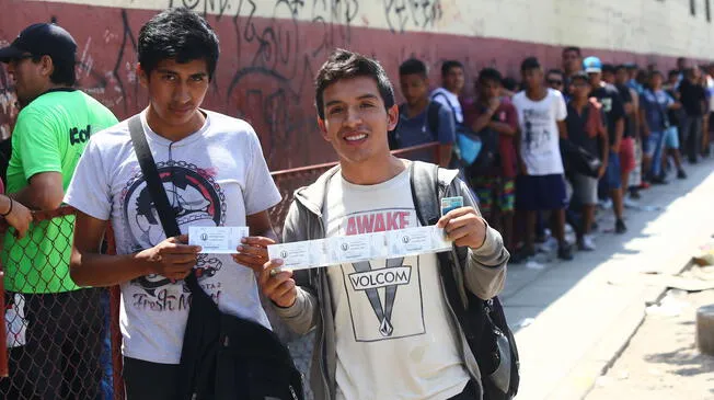 Universitario vs. Alianza Lima: hinchas ya empezaron a comprar sus entradas para el clásico