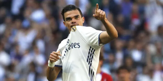 El contrato de Pepe con el Real Madrid vencerá al final de temporada. 