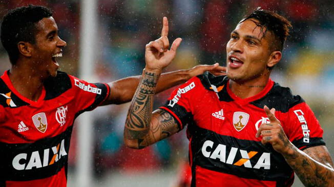 Paolo Guerrero, con su gol con Flamengo en Copa Libertadores, volvió locos a narradores brasileños