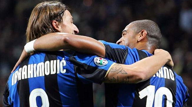 Adriano desea que Zlatan Ibrahimovic se recupere de su lesión lo más rápido posible.