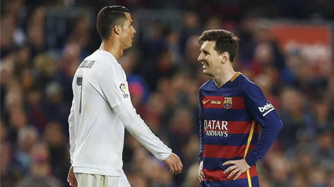 Cristiano Ronaldo y Lionel Messi otra vez frente a frente. 