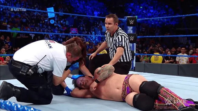Kevin Owens nuevo campeón de los Estados Unidos tras vencer a Chris Jericho en SmackDown live