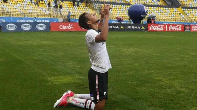 Christofer Gonzales fue el héroe del Colo Colo, que va para campeón en Chile. 